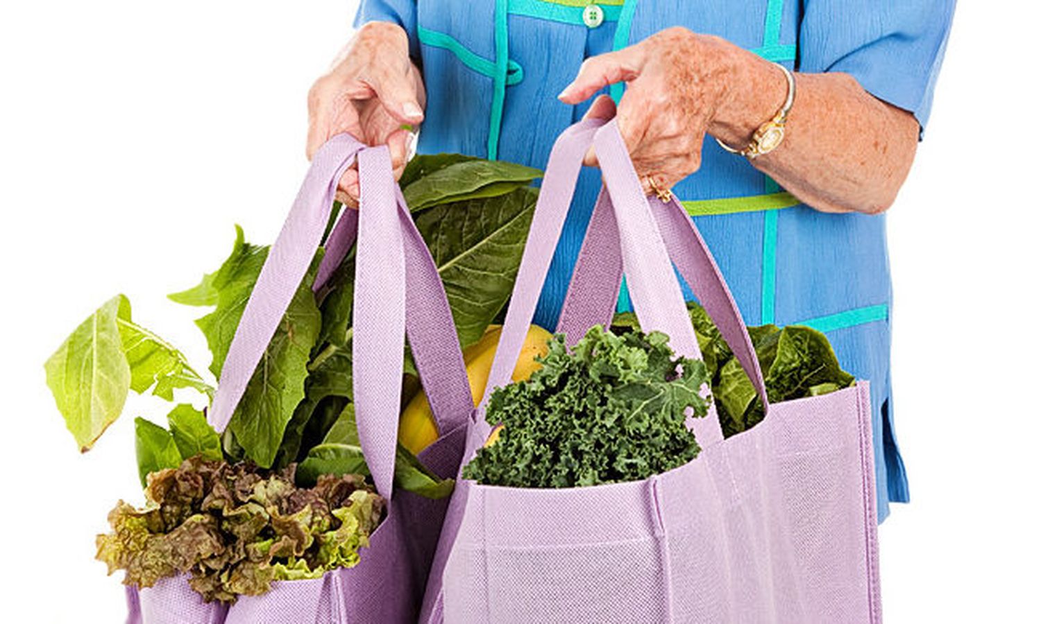 Para bajar el nivel de contaminación, volver a bolsas reutilizables