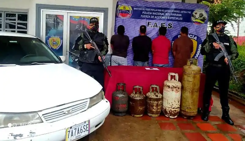 Desarticulada banda integrada por trabajadores de seguridad de Gas Comunal Táchira