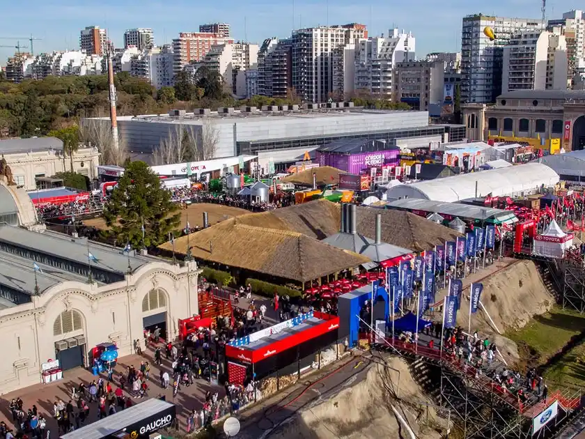 El predio palermitano será sede de las exposiciones con presencia de General López. Foto: Ilustración