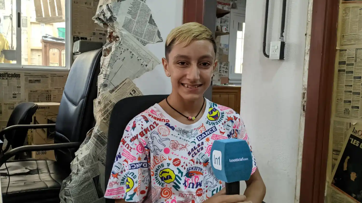 Catriel, “el niño zumbero”, visitó La Opinión: en qué consisten las clases de zumba