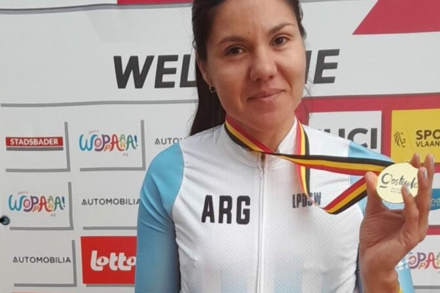 Mariela Delgado ganó el oro en la Copa del Mundo de Paraciclismo