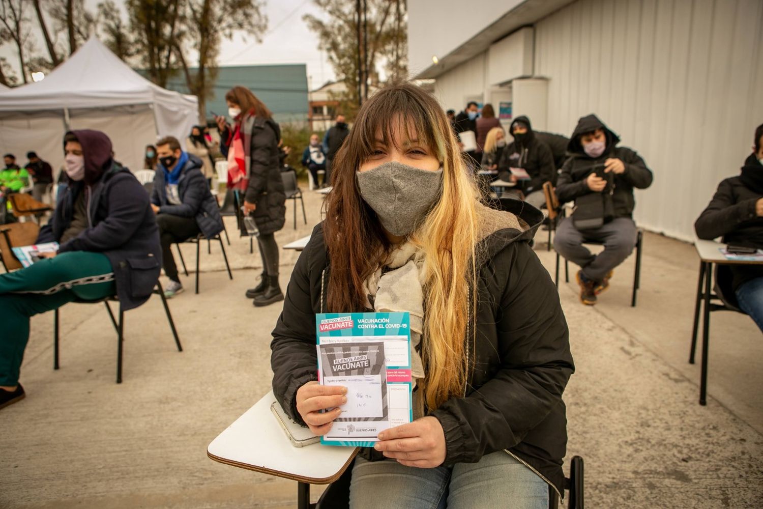 Vacunación bonaerense: Enviaron más de 500 mil turnos para mayores de 18 años