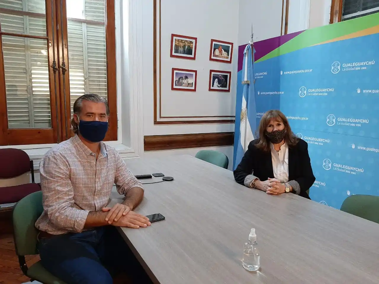 Piaggio y la CODEGU coincidieron en la necesidad de recuperar el aeródromo