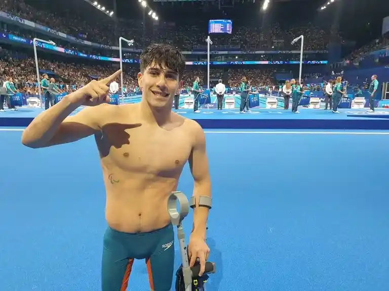 Iñaki Basiloff ganó seis medallas en los Juegos Parapanamericanos de Santiago 2023