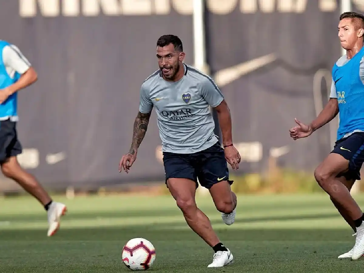 Teves no entrenó por precaución 