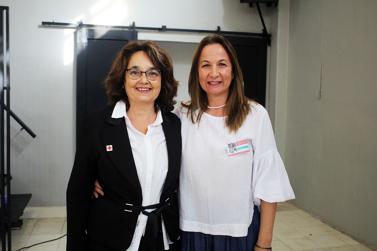 Marina Salá junto a Florencia Costa.