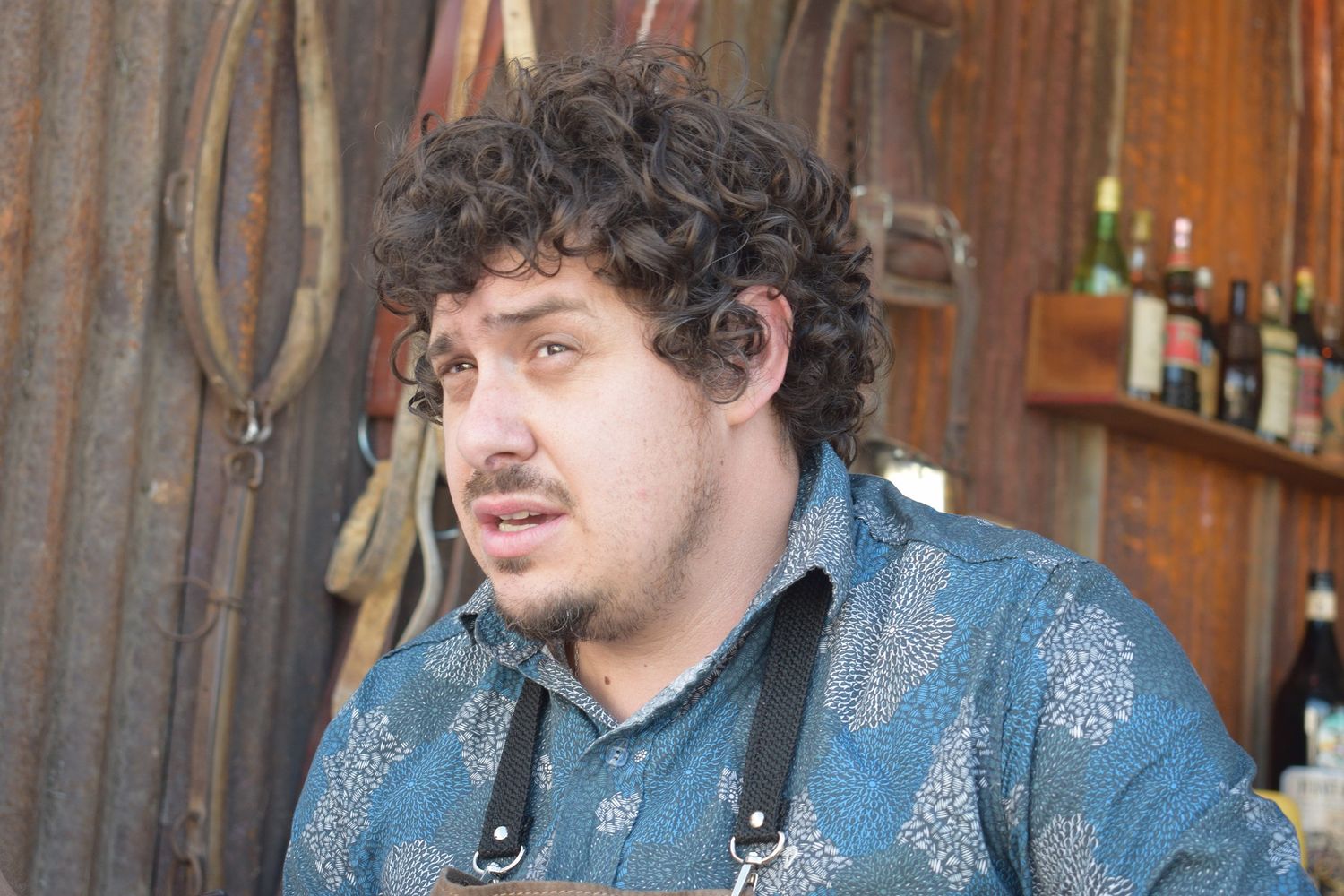 Matías Visconti, el cantinero que promociona los sabores de Entre Ríos