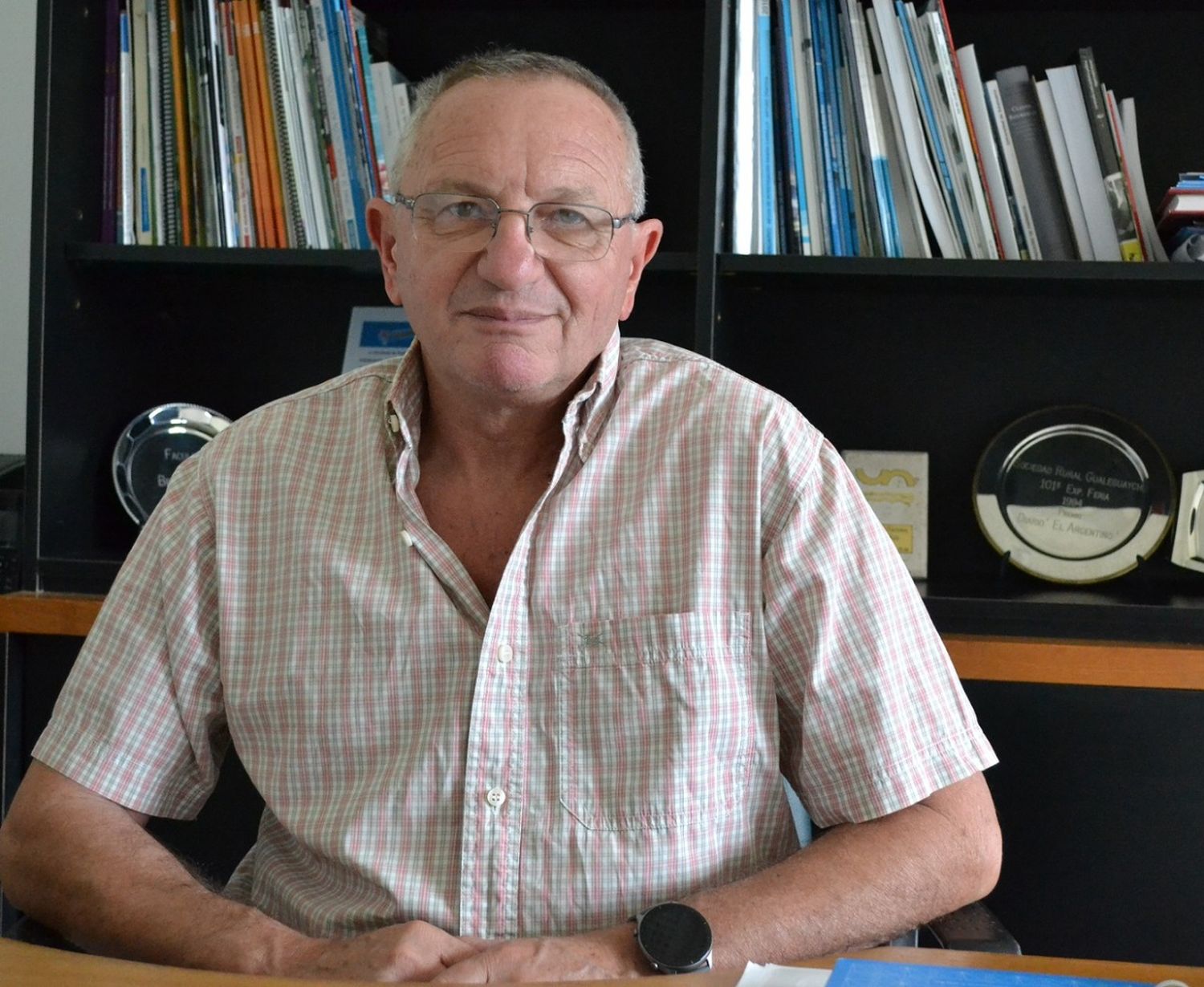 Decano de la Facultad de Bromatología UNER y Licenciado en Bromatología, Gustavo Isaack.