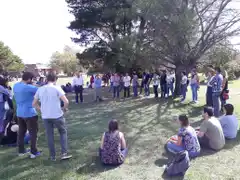 Científicos del Conicet y la Unicen se movilizaron contra el ajuste en ciencia 