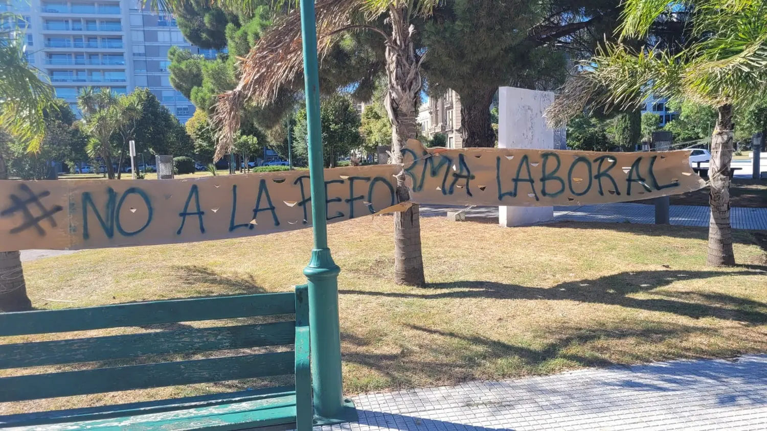 Paro docente en rechazo a la Reforma Laboral