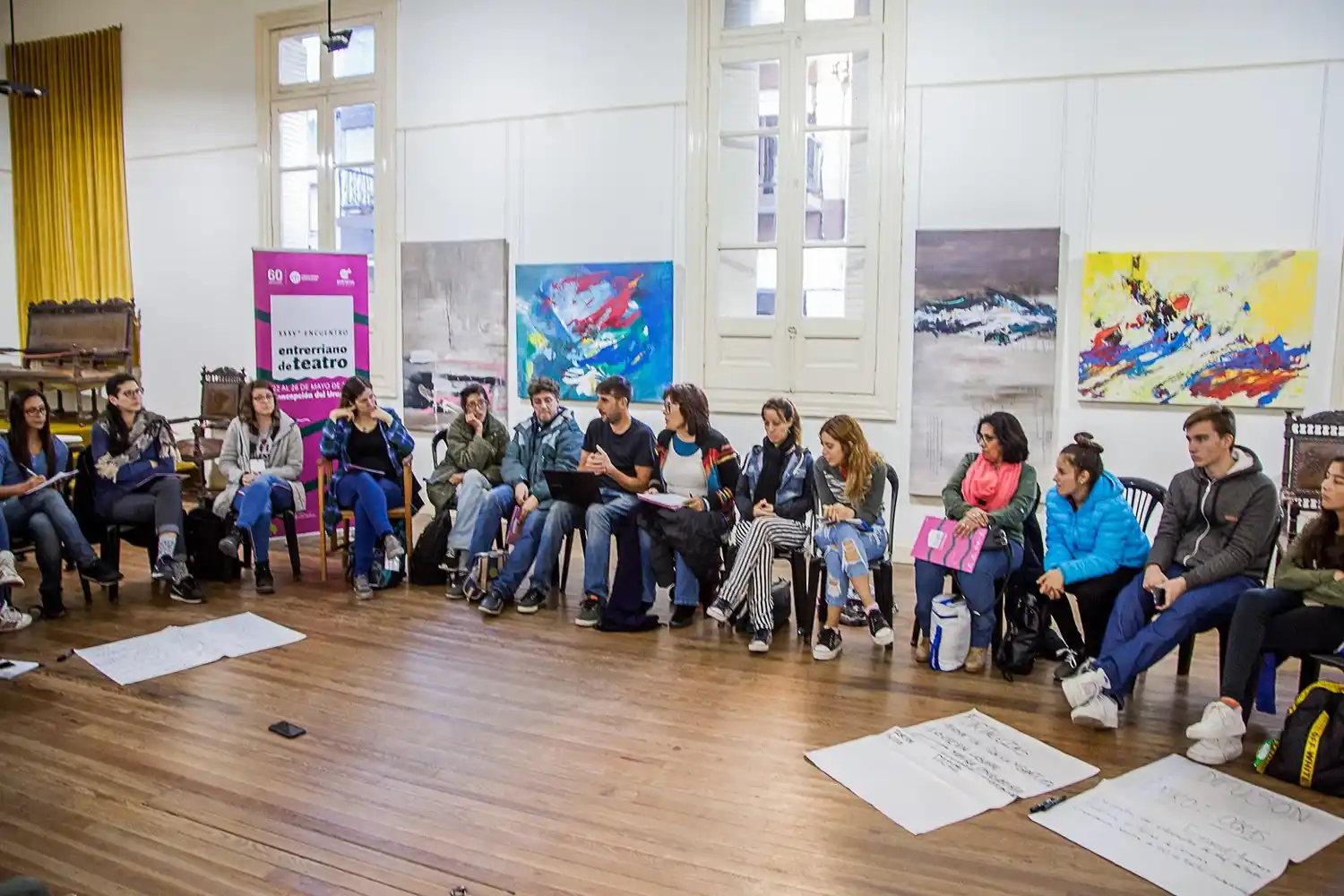 Anuncian la realización de charlas abiertas informativas y debates en el marco del Encuentro Entrerriano de Teatro