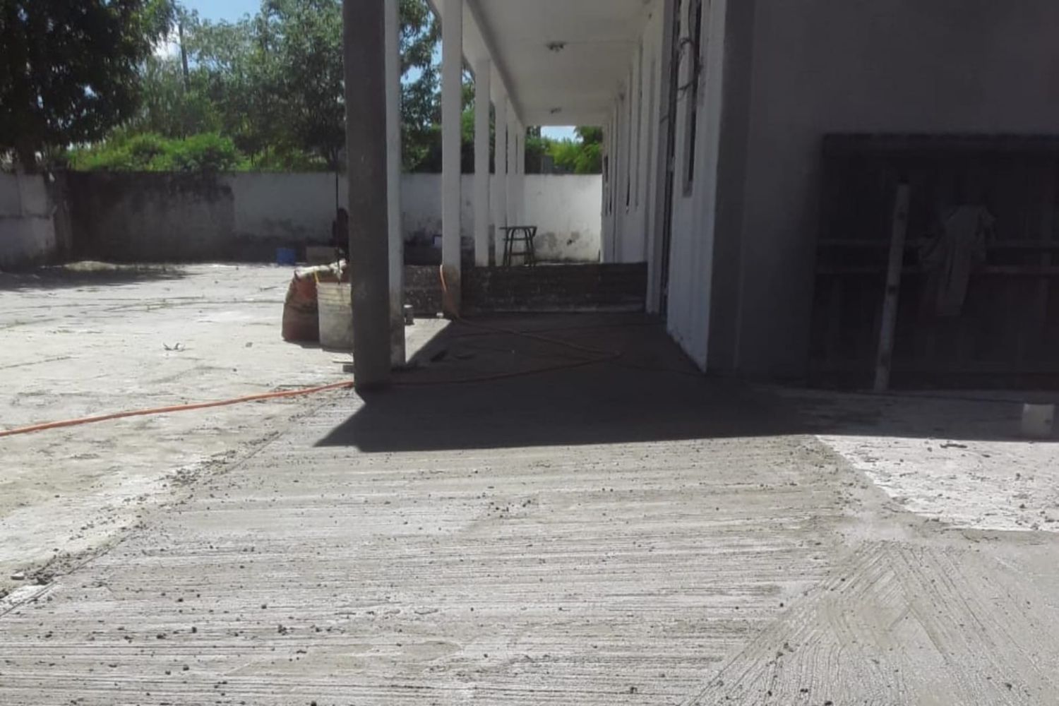 FINALIZÓ LA OBRA DE EMERGENCIA EN LA ESCUELA Nº 11 , QUE PRESENTABA RIESGO DE DERRUMBE