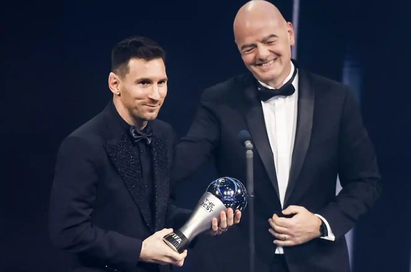 Volvieron a nominar a Messi para los Premios The Best