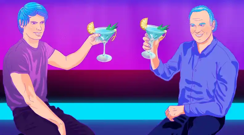 El video animado de A Fuego Lento de Bertín Osborne y Carlos Baute ya está disponible. Foto YouTube