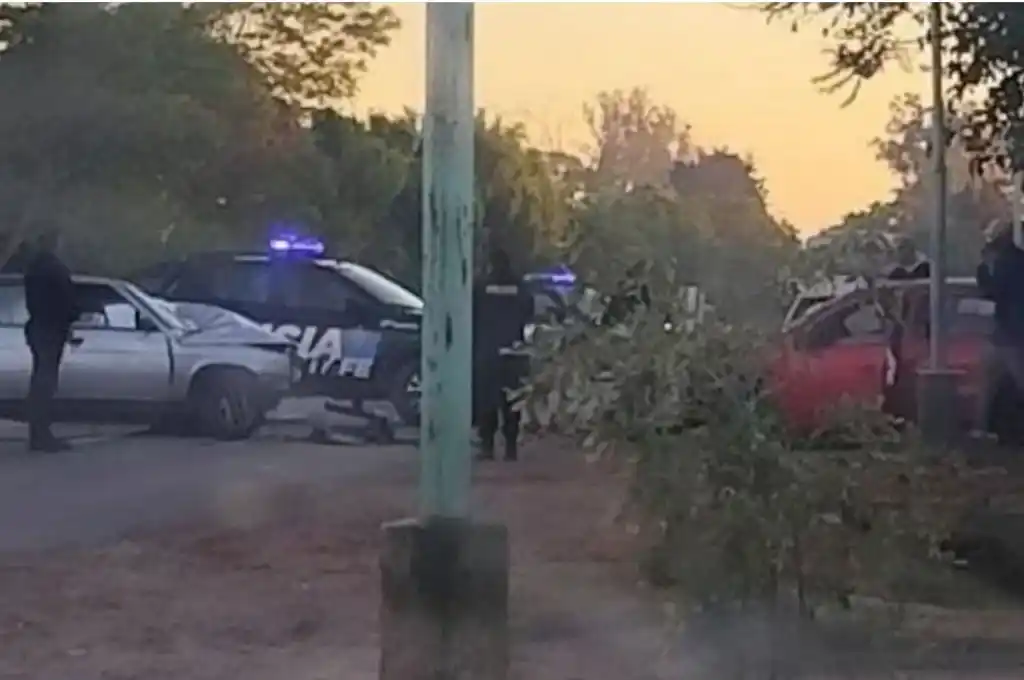 La imagen da cuenta de la violencia que tuvo el encontronazo. Foto: Gentileza