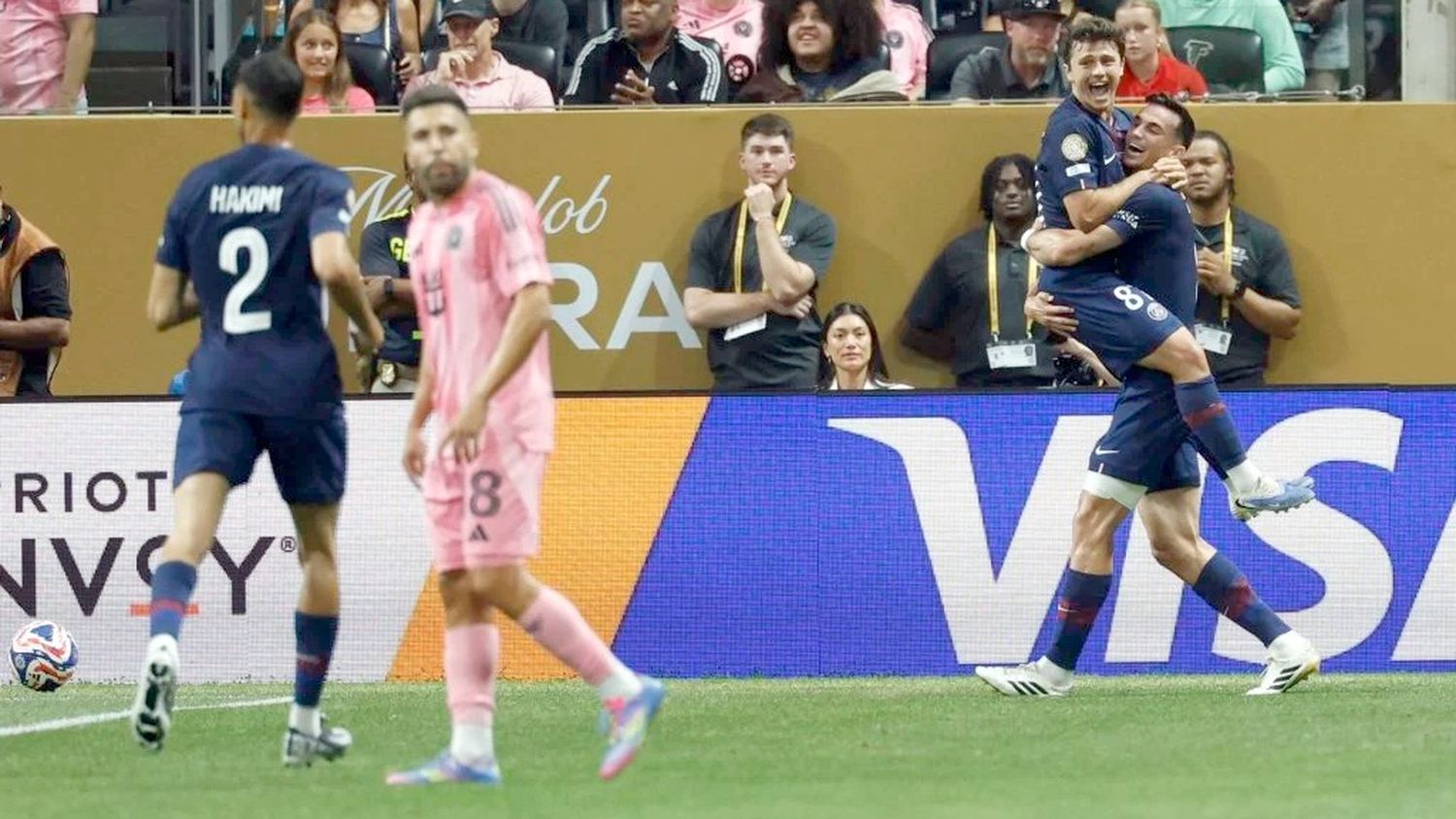 PSG goleó al Inter Miami de Messi en el Mundial de Clubes