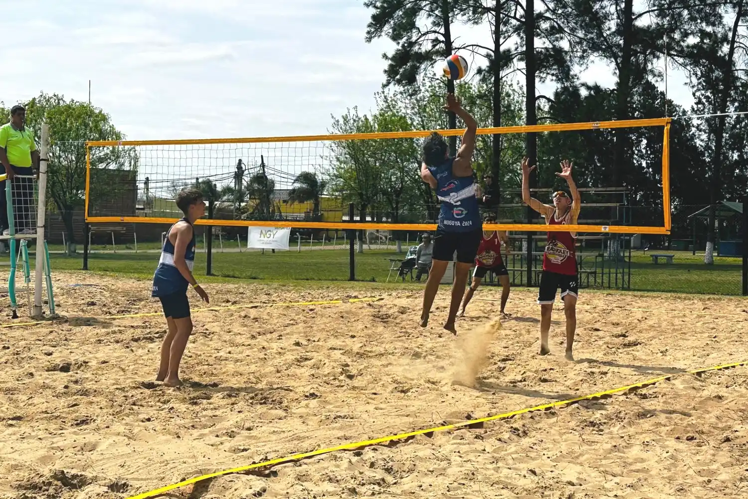 Nogoyá fue sede de la etapa final de los Juegos Deportivos Entrerrianos Juveniles
