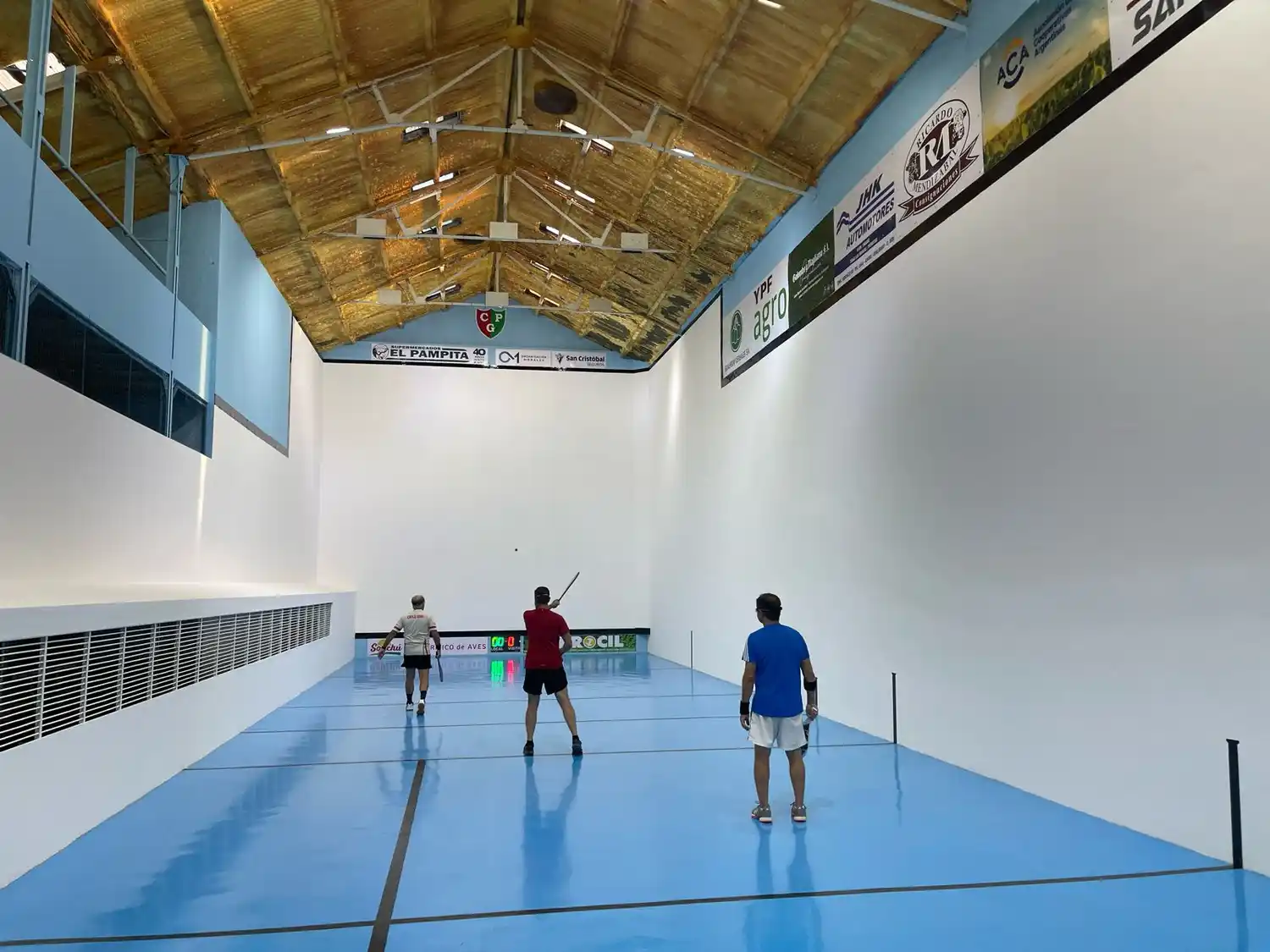 Se realizaron mejoras en el trinquete "El Bidasoa"