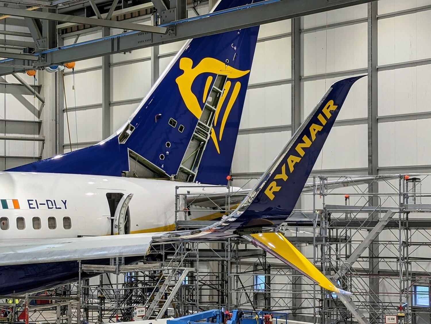 Ryanair comienza a instalar winglets Split Scimitar en sus Boeing 737-800