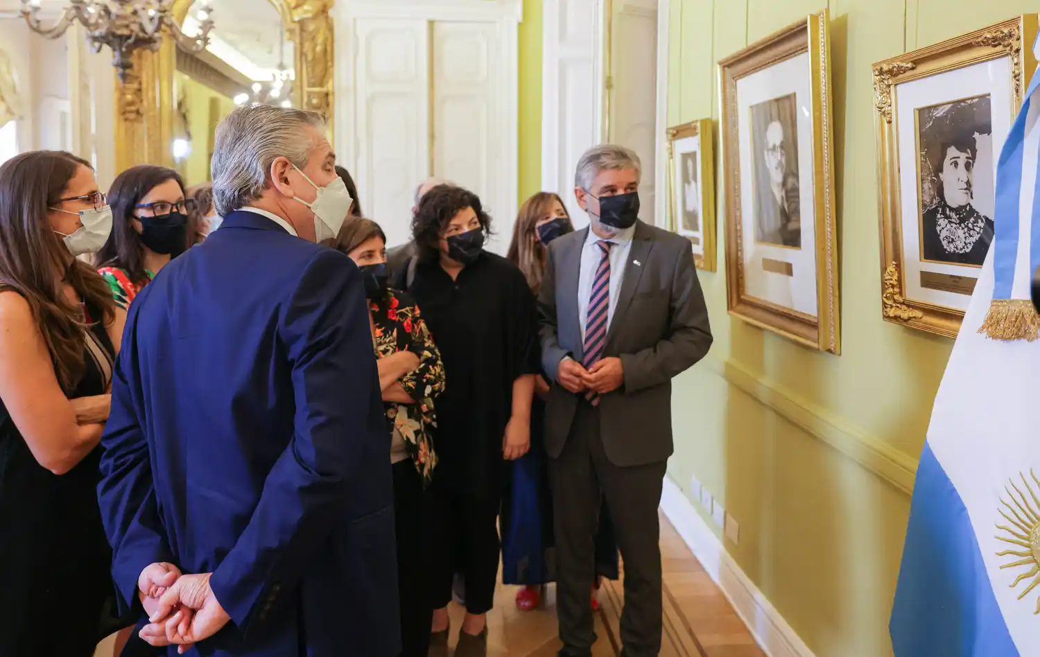 El Presidente habilitó el Salón de la Ciencia Argentina.