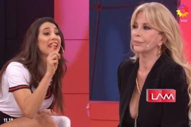 Cinthia Fernández cruzó a Graciela Alfano: "Seguí acostándote con militares"
