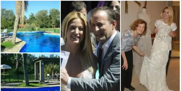 Fiesta de casamiento de Insaurralde y Cirio en Tristán Suárez
