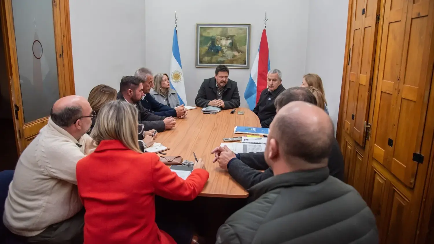 Reunión con las ligas de comunas y los bloques legislativos por la coparticipación
