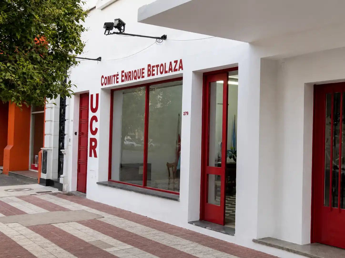 La sede del Comité Enrique Betolaza, ubicada en avenida Moreno 272