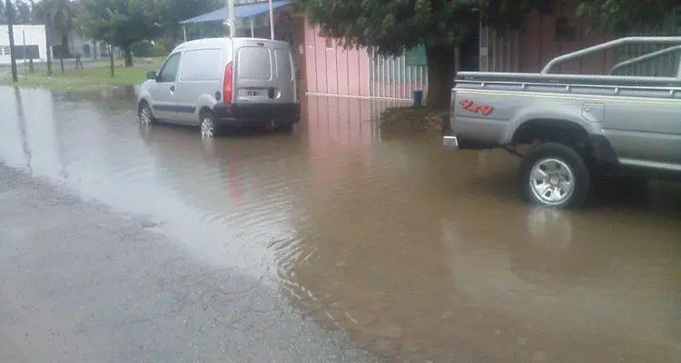 Castro también se vio afectada por el temporal