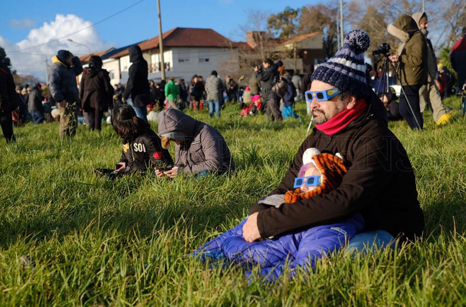 Paso y Lamadrid: una platea natural para disfrutar del eclipse