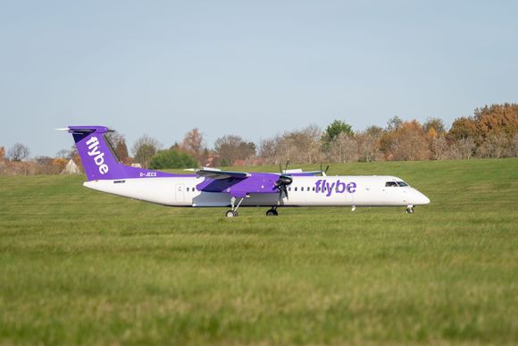 The new Flybe has received its first Dash 8-400