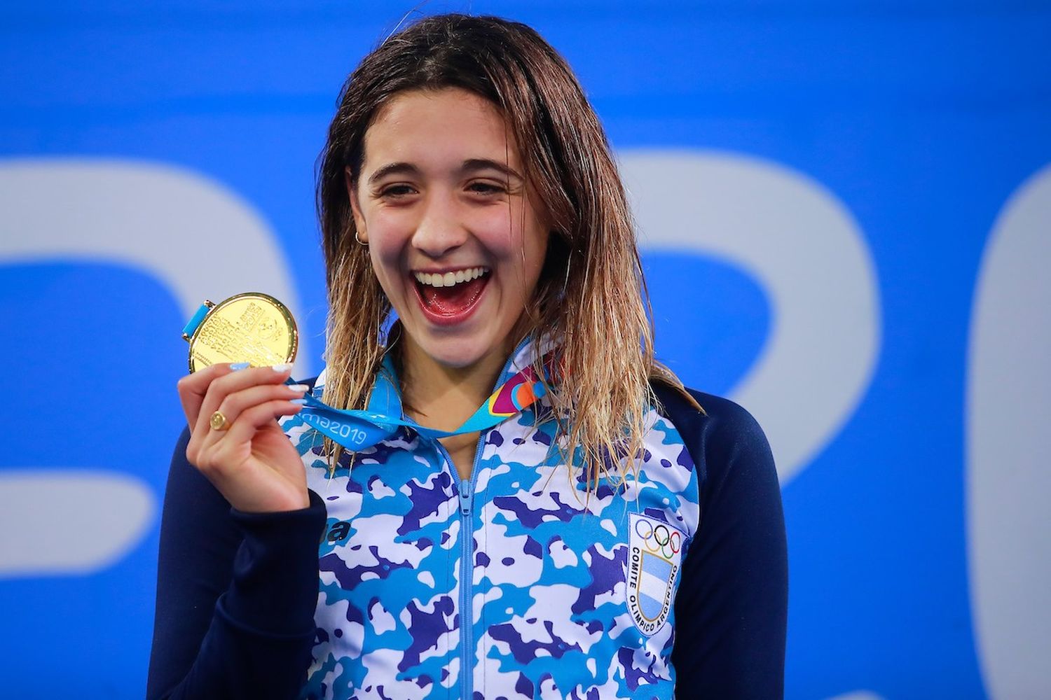 Delfina gigante: Pignatiello ganó los 1500 metros y sumó su tercer Oro