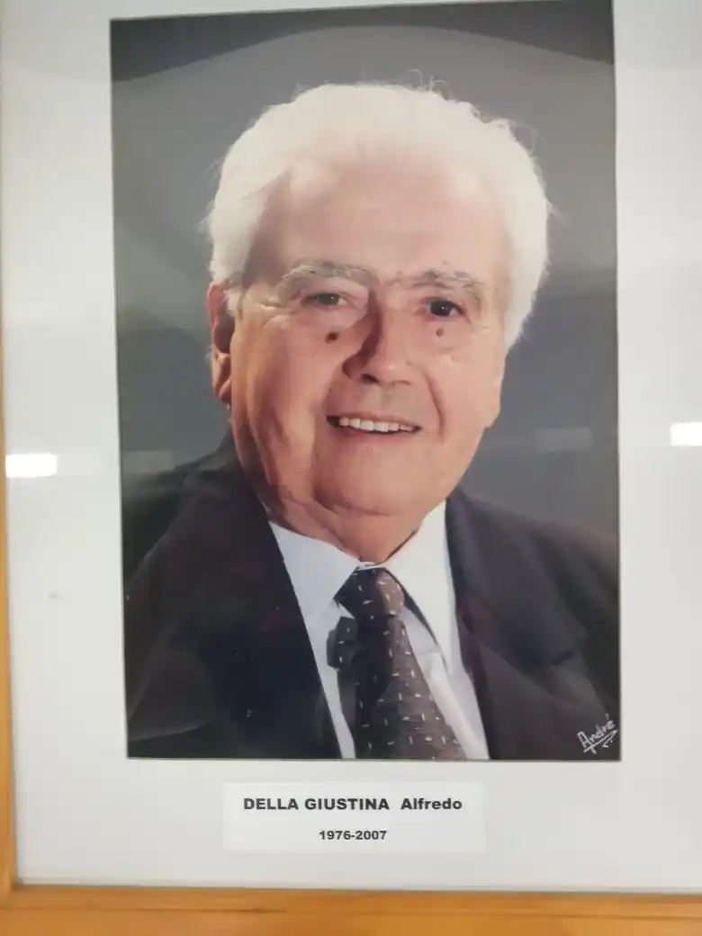 Alfredo Della Giustina 2º presidente de la institucion