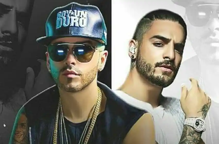 Maluma y Yandel se preparan para su nuevo video