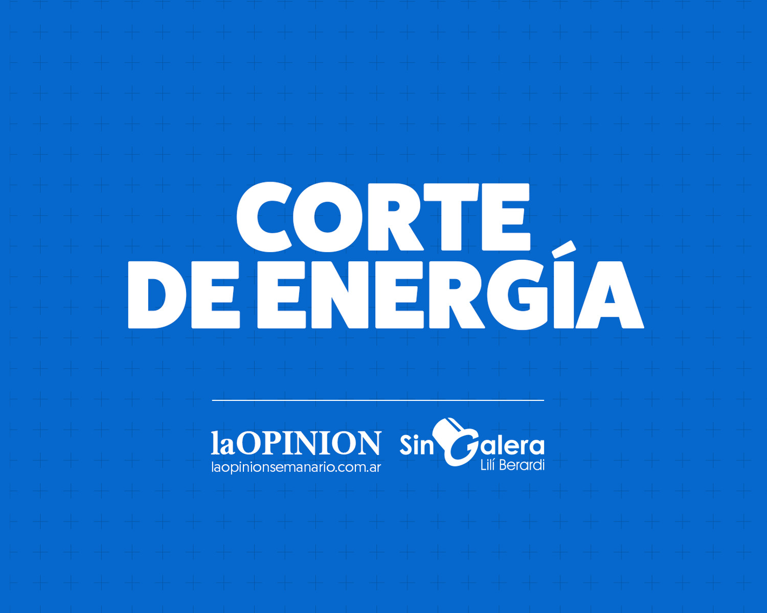 CoopSer: corte programado para este jueves en Avenida 3 de Febrero