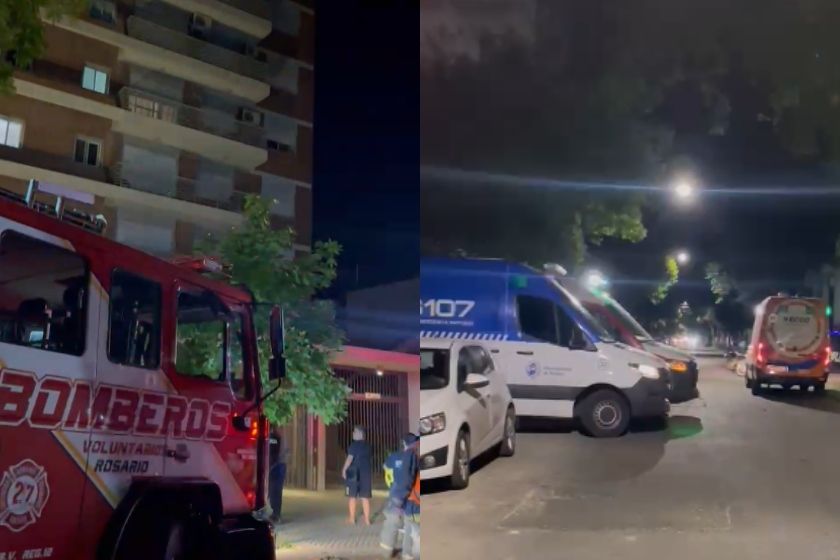 Susto en un edificio céntrico.
