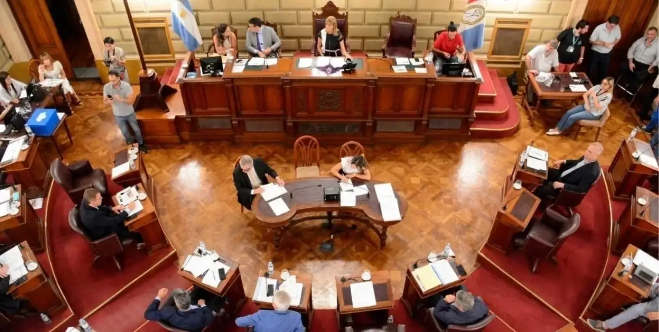 El Senado santafesino. Archivo