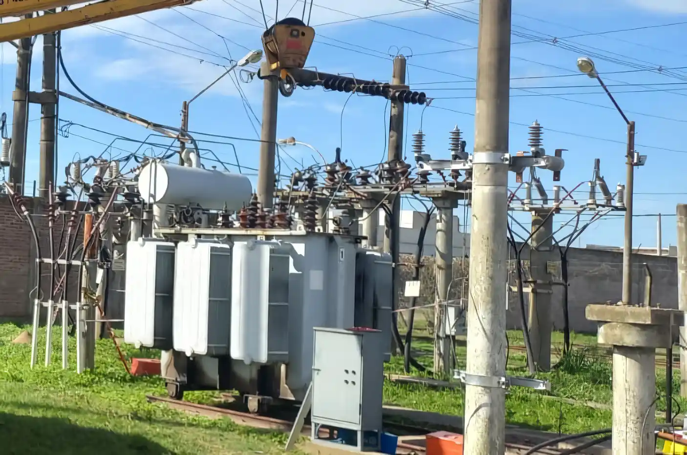 La falla se registró en la estación transformadora San Pedrito 1