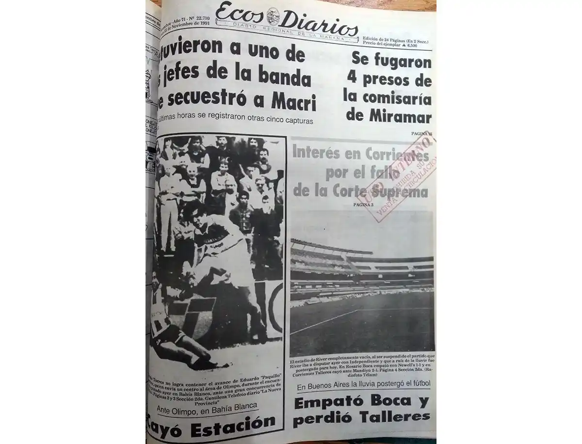 Domingo 24 de noviembre de 1991