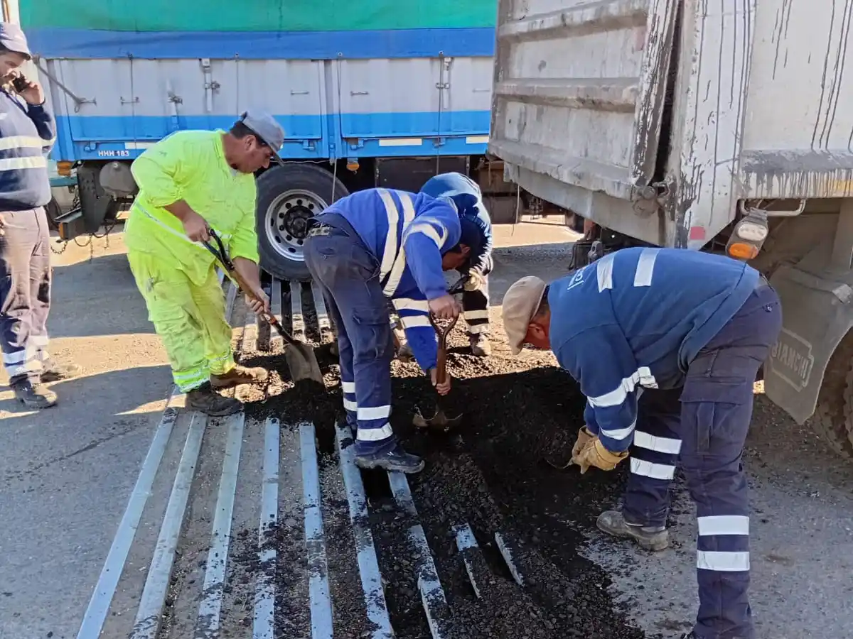 Trabajos en las vías ferroviarias que obligará a corte de ruta.