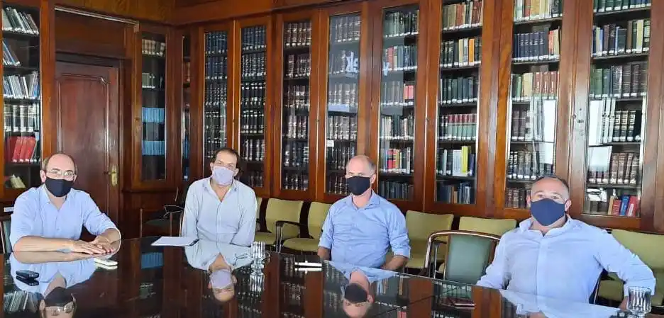 Gestiones de Matzkin ante la Provincia