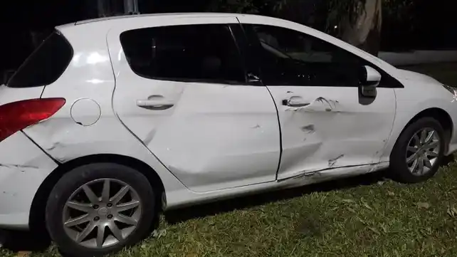 Auto secuestrado.