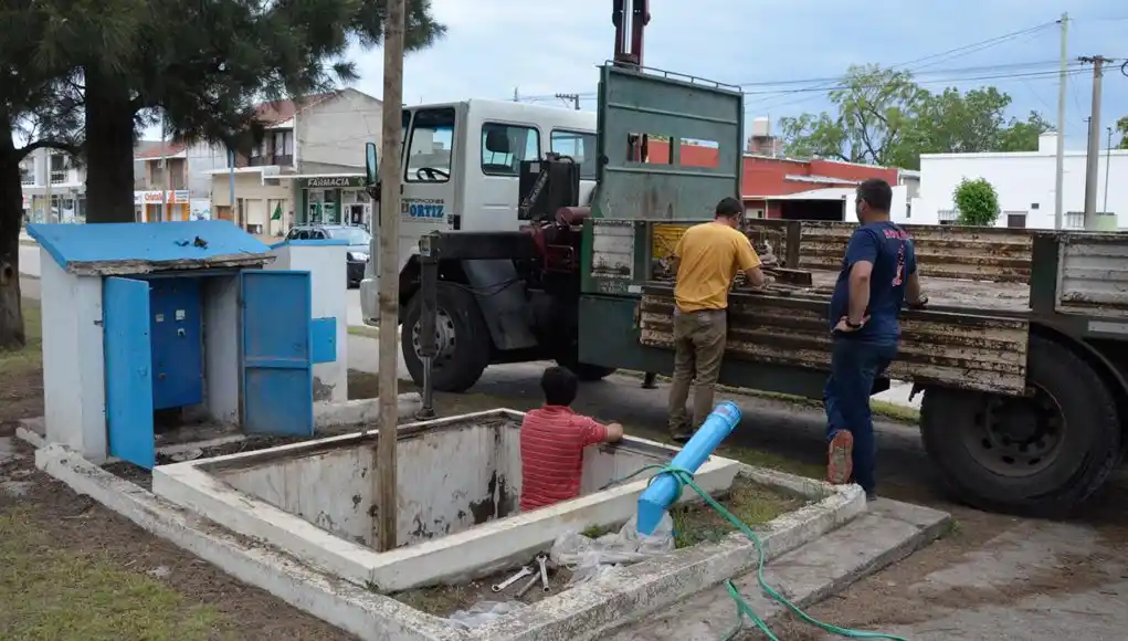 Reparan pozos de agua para normalizar el servicio
