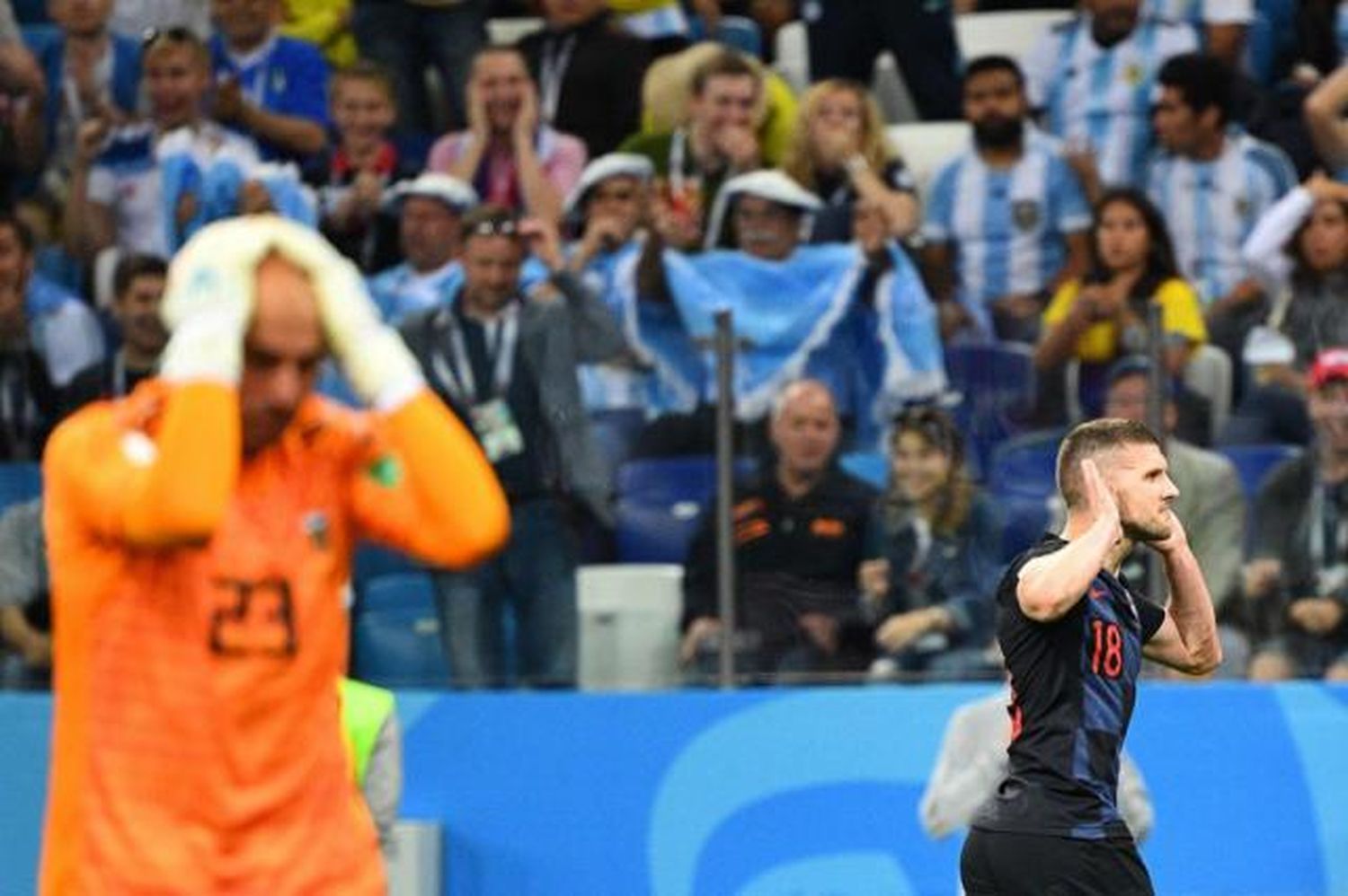Tras el error, Caballero rompió el silencio
