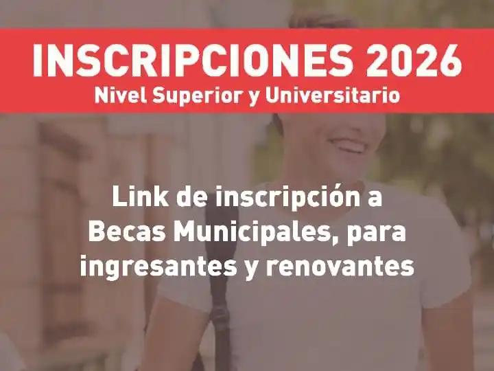 Continúan abiertas las inscripciones 2026 para Nivel Superior y Universitario