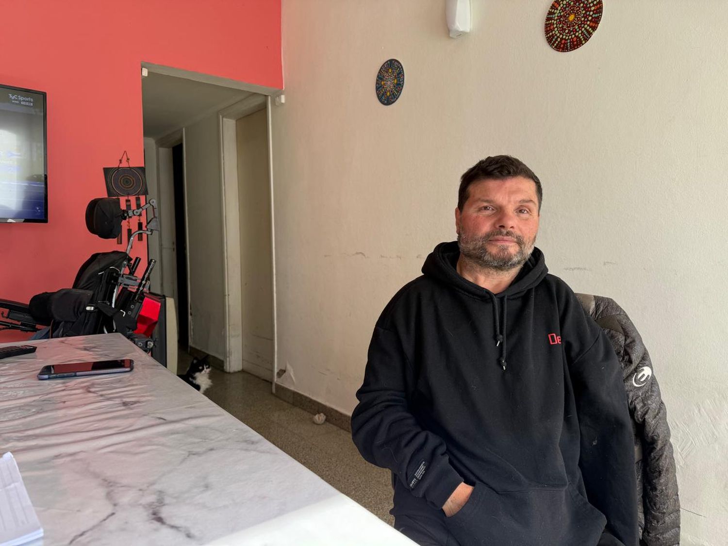 El vecino Gabriel “Chiro” Lamacchia sufrió un robo y apeló a la solidaridad para afrontar sus gastos