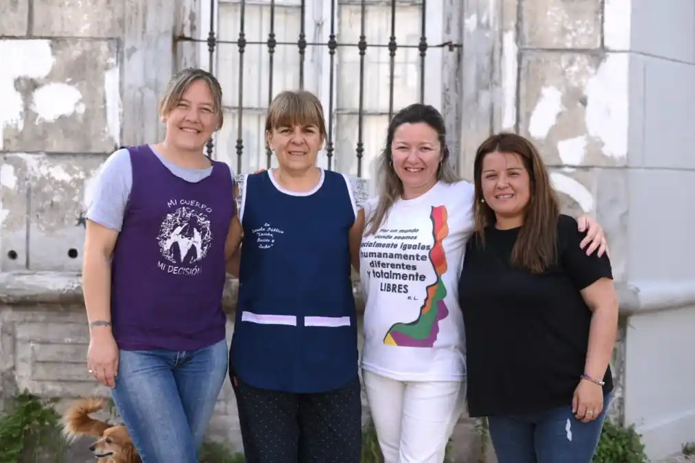 Mujeres y trabajadoras. María, Olga, Soledad y Cynthia