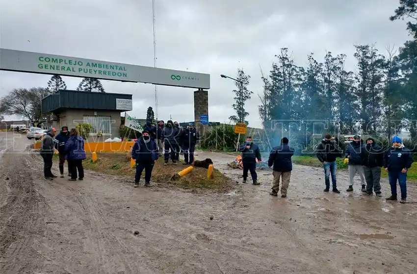 Se levantó el corte en el predio de disposición final de residuos