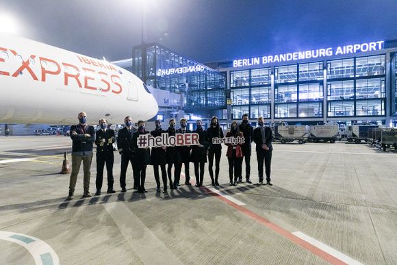 Iberia Express estrenó ruta al recientemente inaugurado aeropuerto de Berlín- Brandenburgo