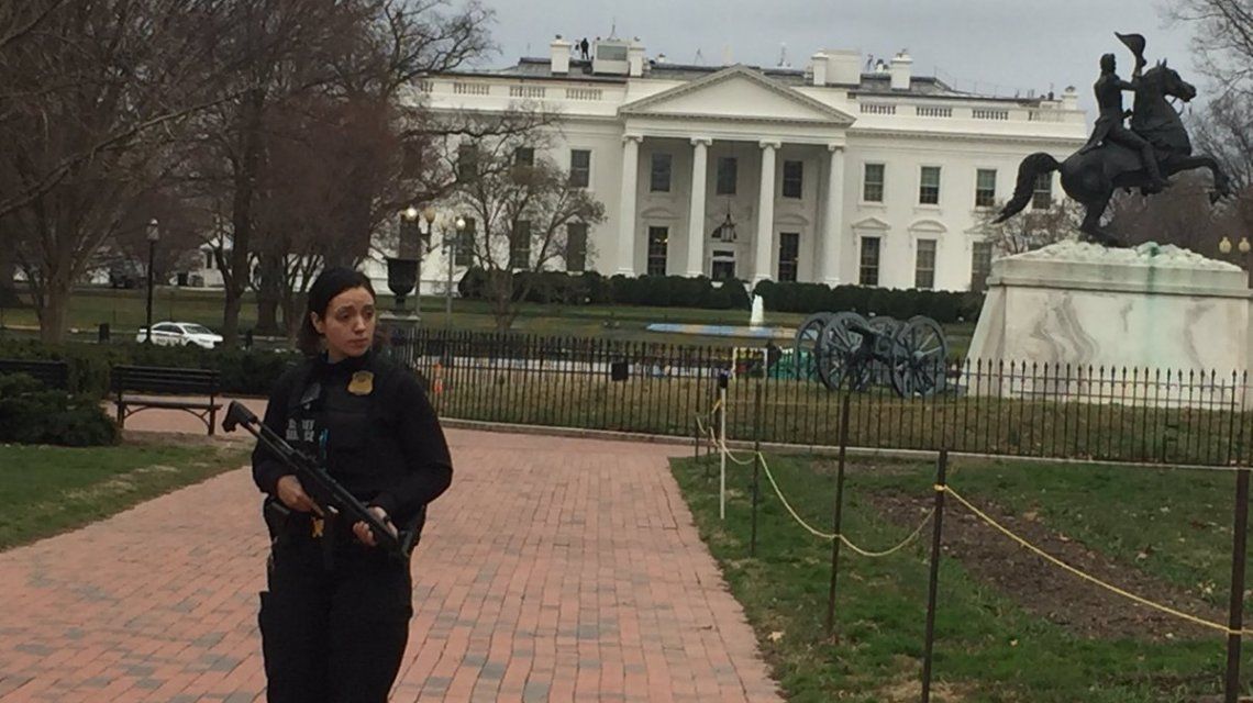 Por violación al espacio aéreo cerraron la Casa Blanca y el Capitolio